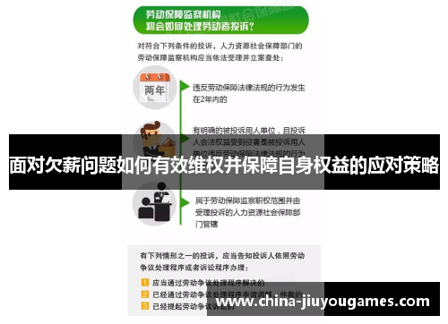 面对欠薪问题如何有效维权并保障自身权益的应对策略